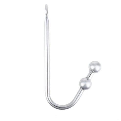Anal Hook Stainless Two 4417 Pleasurable Balls Steel 0724